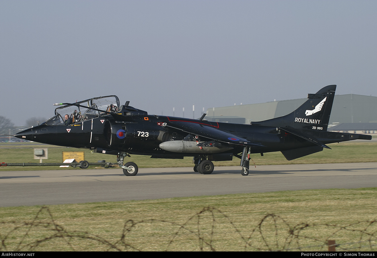 Aircraft Photo of ZD993 | Hawker Siddeley Harrier T8 | UK - Navy | AirHistory.net #378142