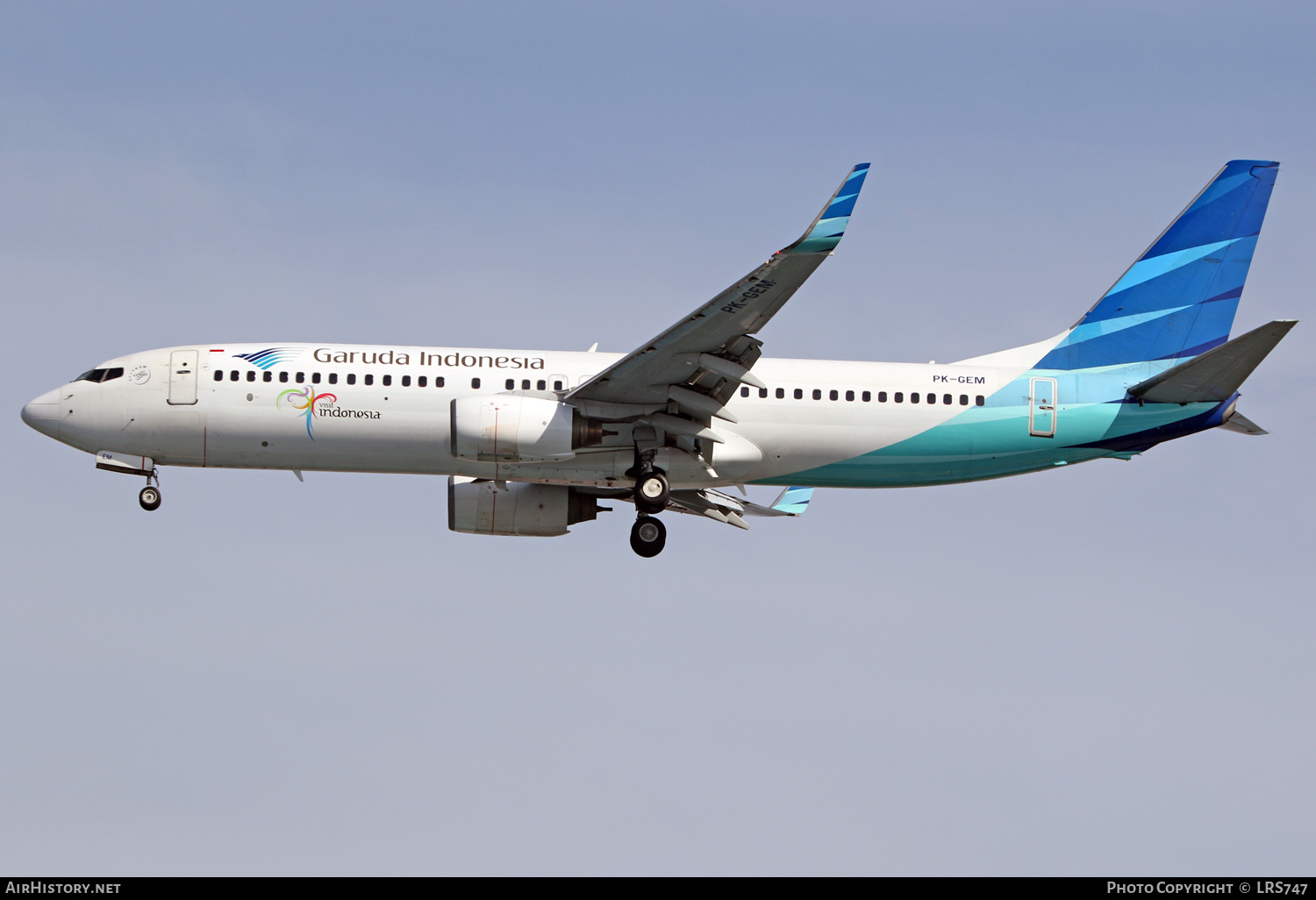 Aircraft Photo of PK-GEM | Boeing 737-8AS | Garuda Indonesia | AirHistory.net #378144