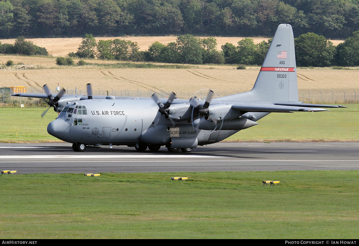 Aircraft Photo of 80-0323 / 00323 | Lockheed C-130H Hercules | USA - Air Force | AirHistory.net #378147