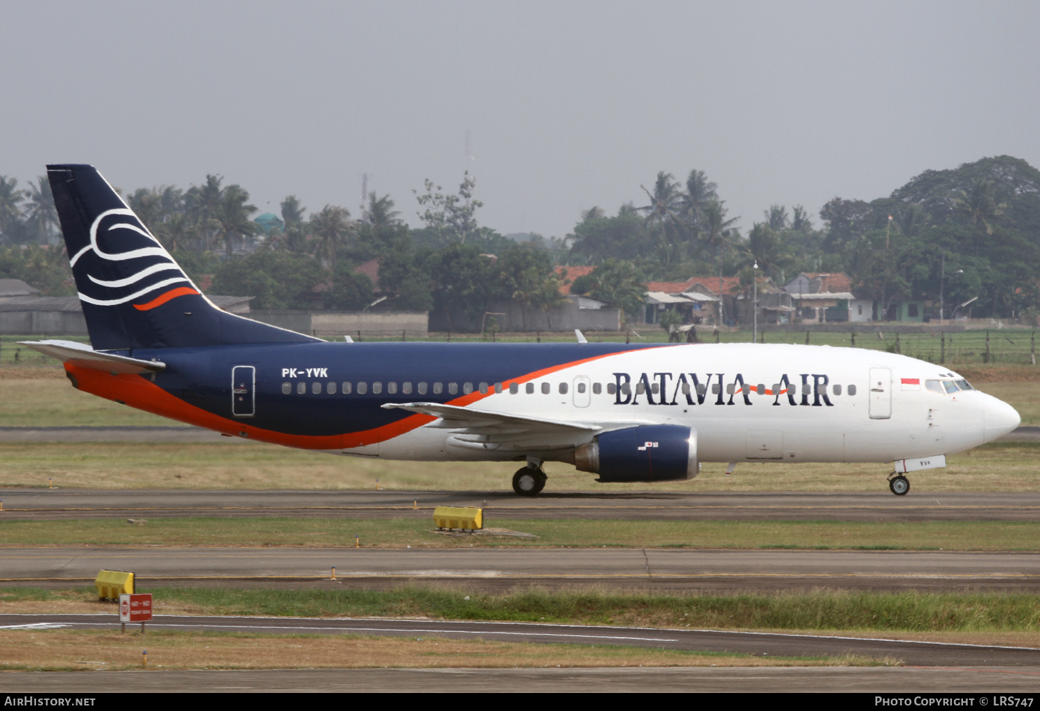 Aircraft Photo of PK-YVK | Boeing 737-301 | Batavia Air | AirHistory.net #378148