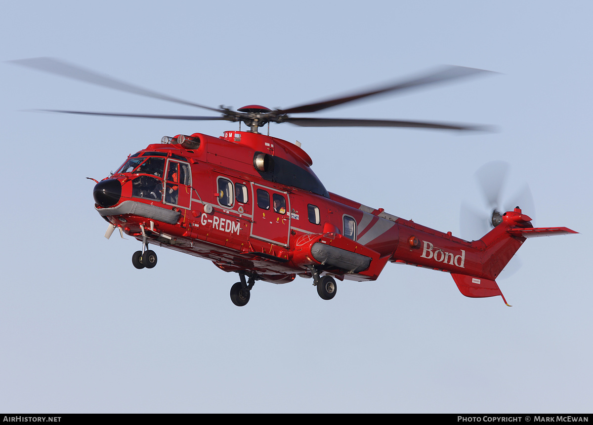 Aircraft Photo of G-REDM | Eurocopter AS-332L2 Super Puma Mk2 | Bond Offshore Helicopters | AirHistory.net #378154