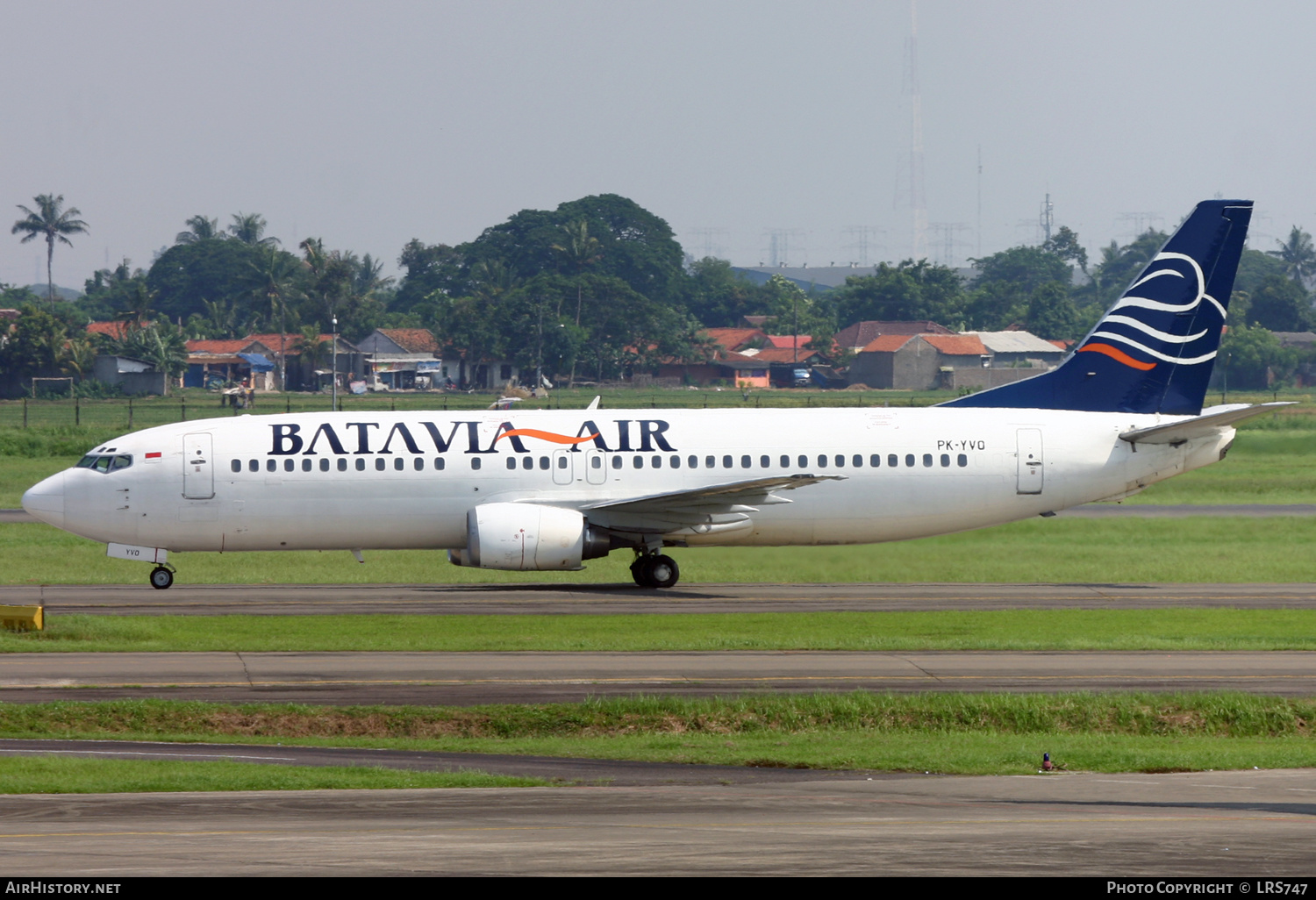 Aircraft Photo of PK-YVO | Boeing 737-4Y0 | Batavia Air | AirHistory.net #378171