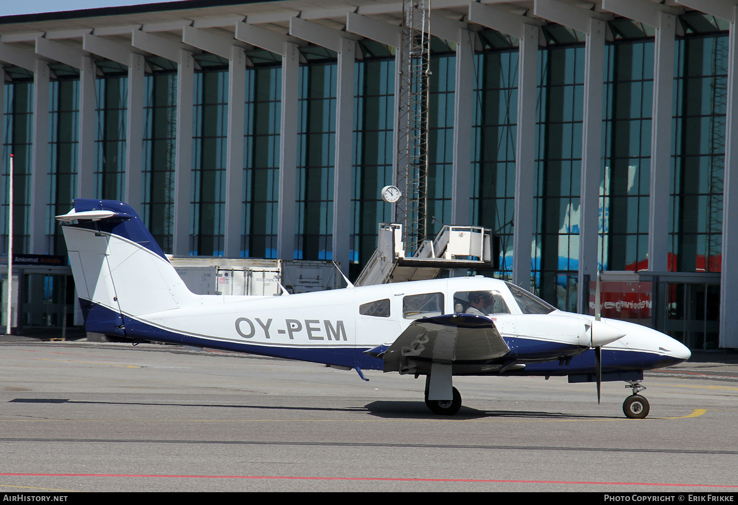 Aircraft Photo of OY-PEM | Piper PA-44-180 Seminole | AirHistory.net #378184