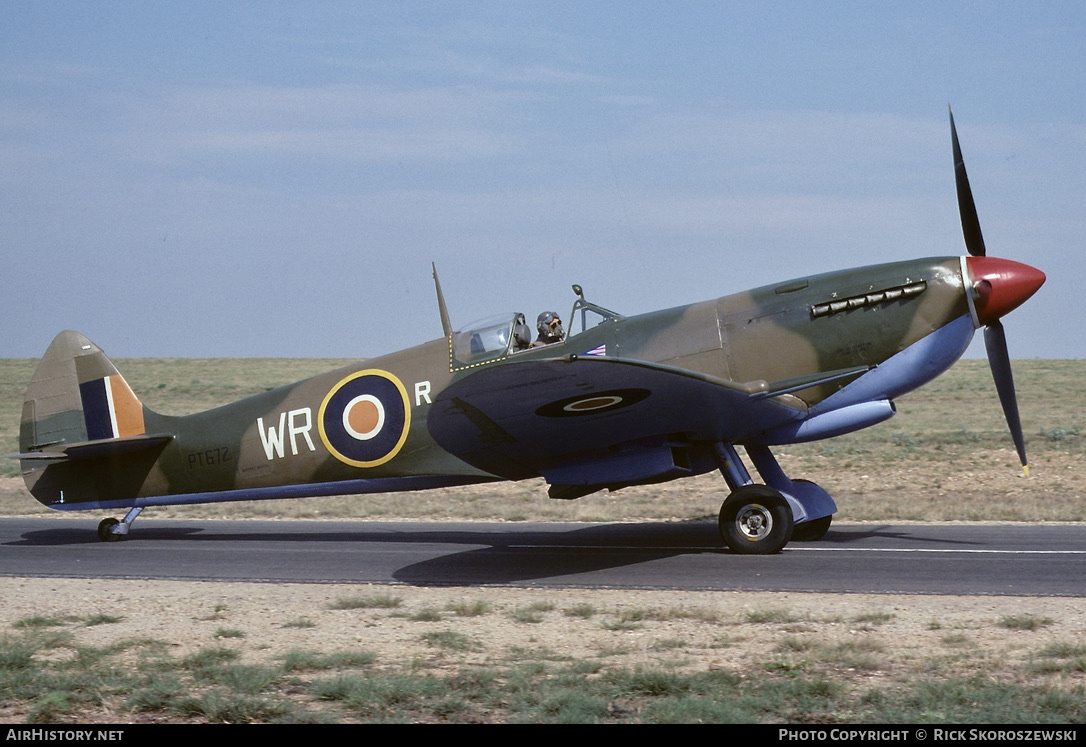 Aircraft Photo of PT672 | Supermarine 361 Spitfire HF9E | South Africa - Air Force | AirHistory.net #378190