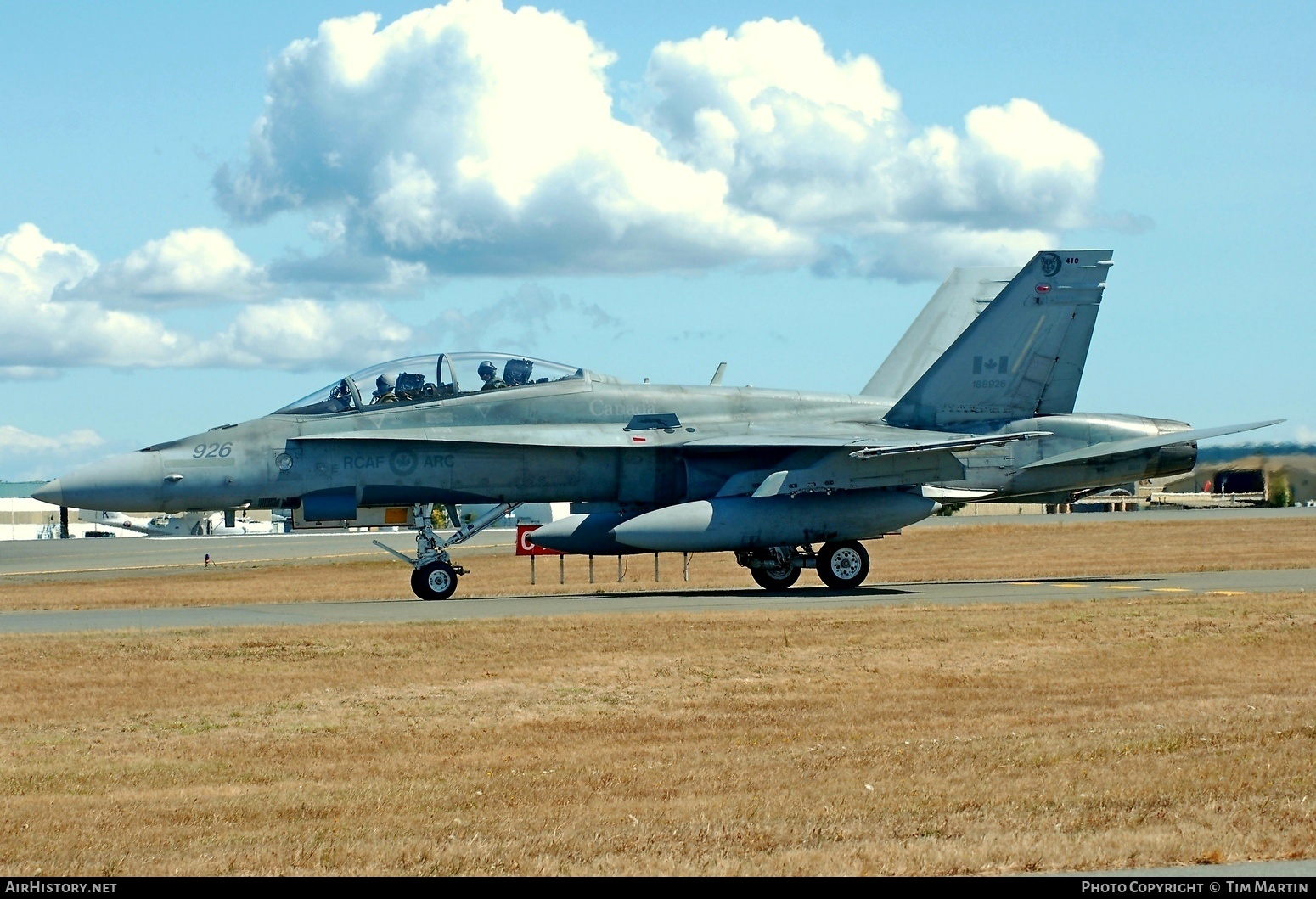 Aircraft Photo of 188926 | McDonnell Douglas CF-188B Hornet | Canada - Air Force | AirHistory.net #378192