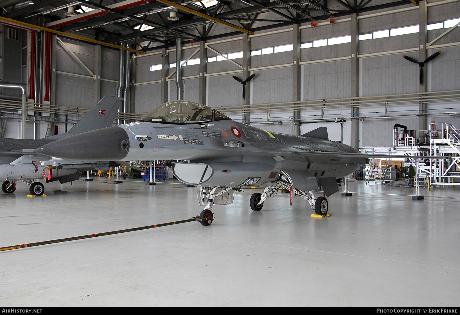 Aircraft Photo of E-180 | General Dynamics F-16AM Fighting Falcon | Denmark - Air Force | AirHistory.net #378218