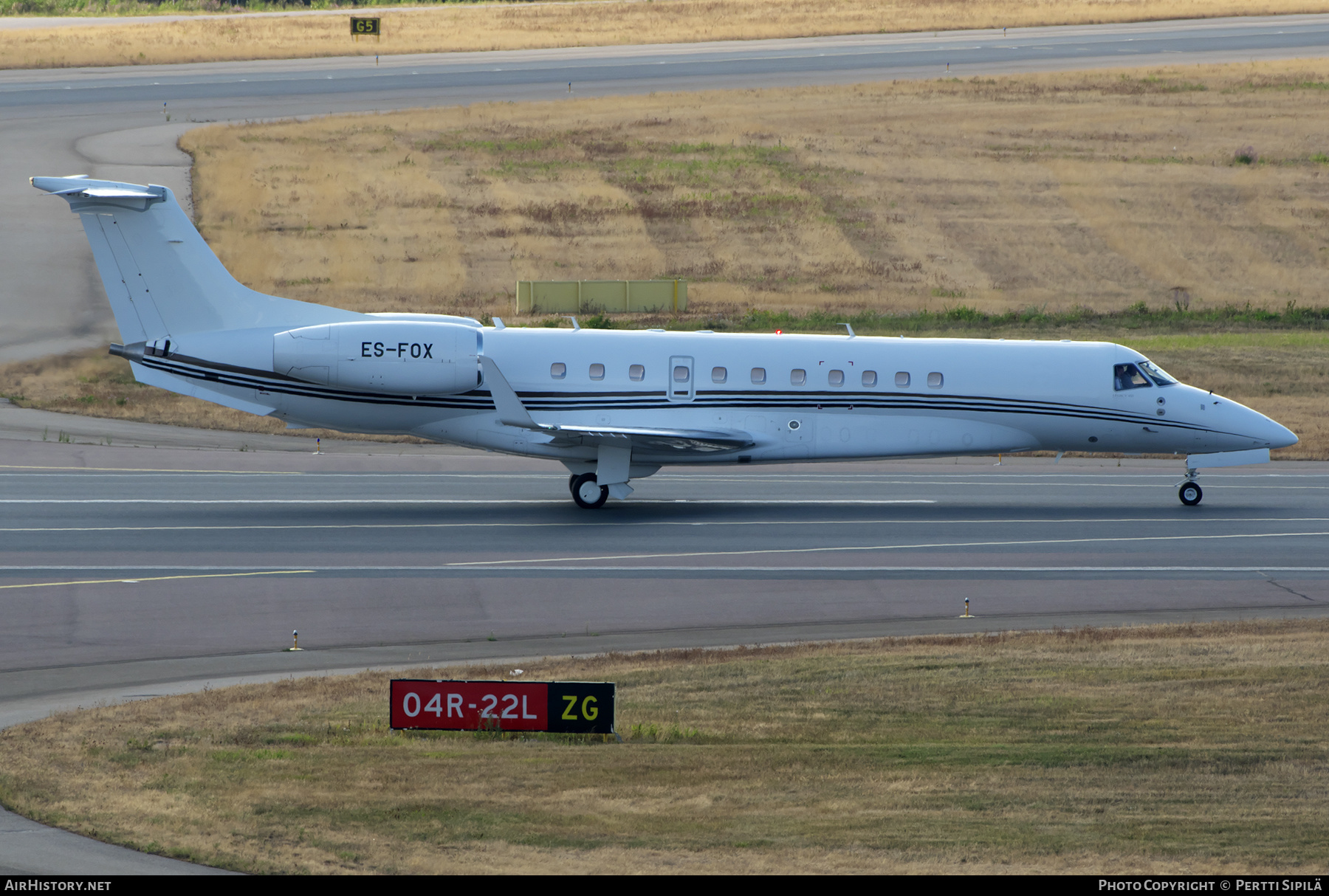 Aircraft Photo of ES-FOX | Embraer Legacy 650 (EMB-135BJ) | AirHistory.net #378230