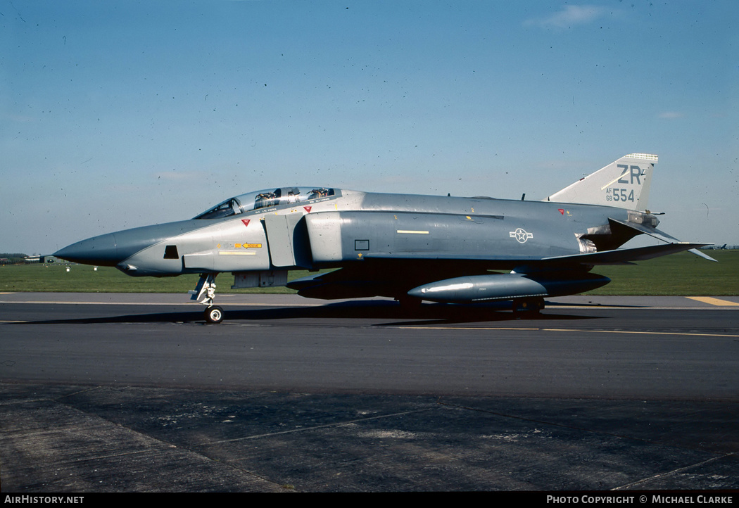 Aircraft Photo of 68-0554 / AF68-554 | McDonnell Douglas RF-4C Phantom II | USA - Air Force | AirHistory.net #378245
