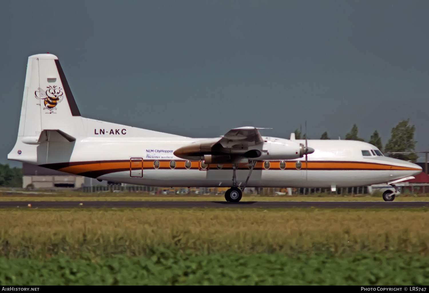 Aircraft Photo of LN-AKC | Fokker F27-200 Friendship | Netherlines | AirHistory.net #378257