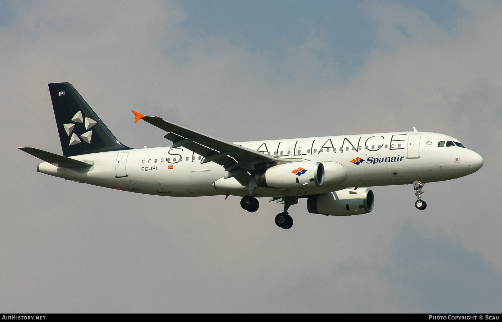 Aircraft Photo of EC-IPI | Airbus A320-232 | Spanair | AirHistory.net #378263