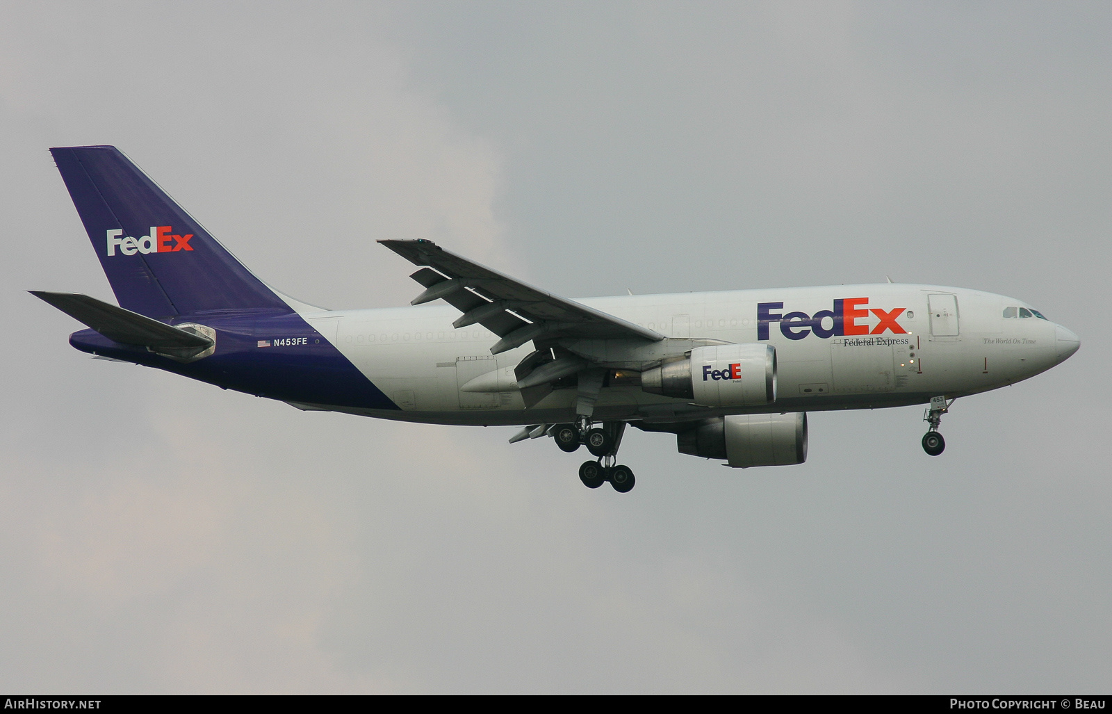 Aircraft Photo of N453FE | Airbus A310-222/F | Fedex - Federal Express | AirHistory.net #378266