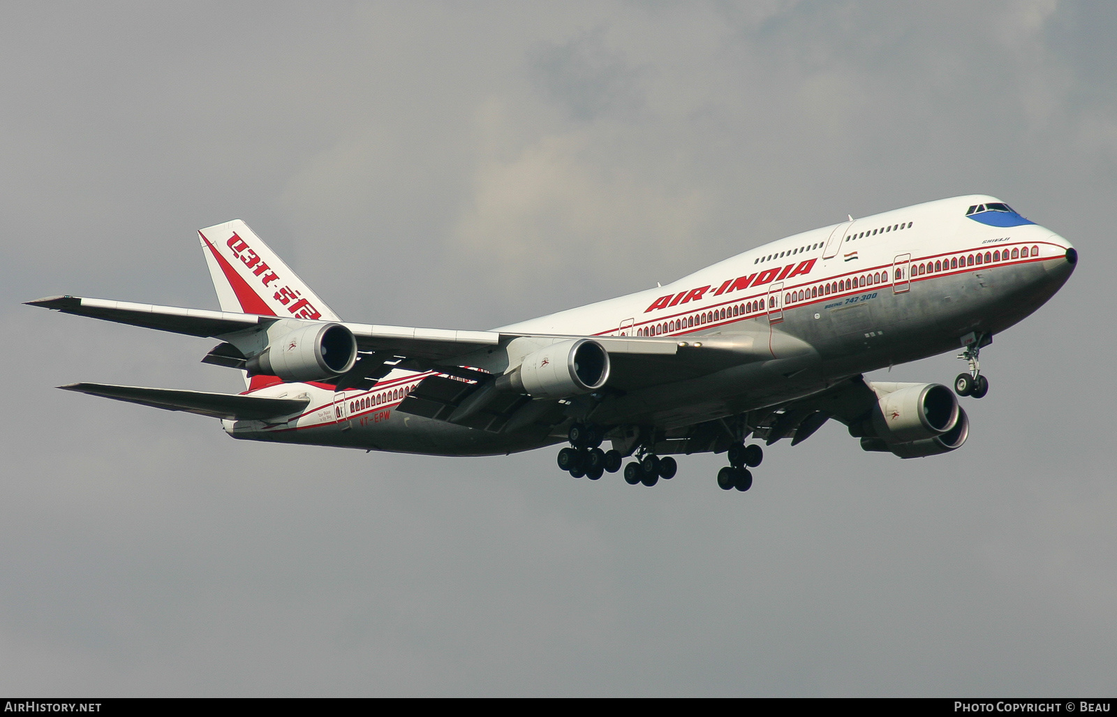 Aircraft Photo of VT-EPW | Boeing 747-337M | Air India | AirHistory.net #378272