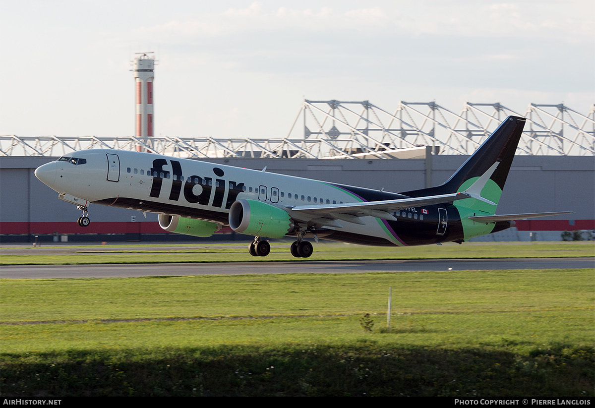 Aircraft Photo of C-FFEL | Boeing 737-8 Max 8 | Flair Airlines | AirHistory.net #378277