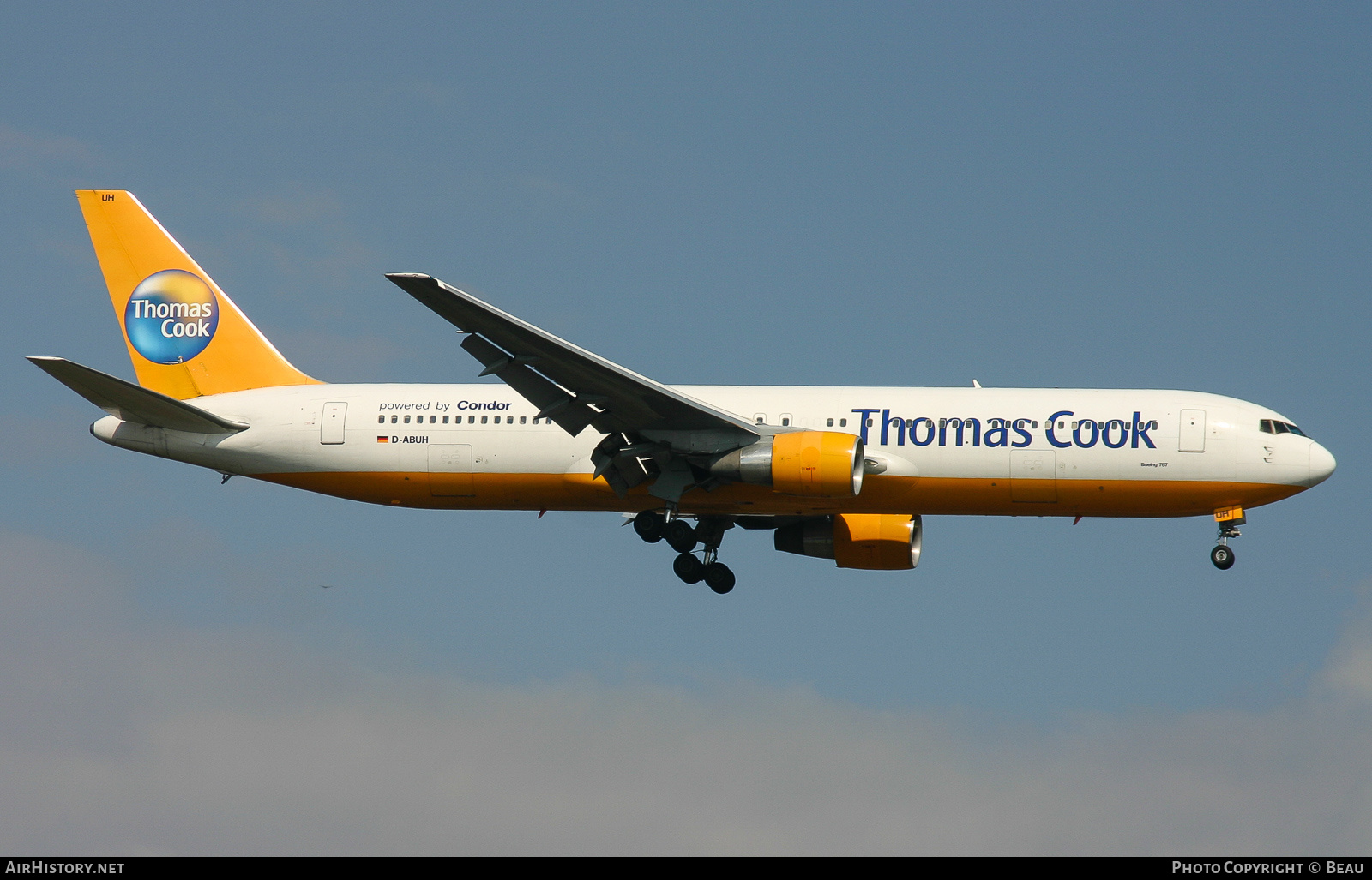 Aircraft Photo of D-ABUH | Boeing 767-330/ER | Thomas Cook Airlines | AirHistory.net #378279