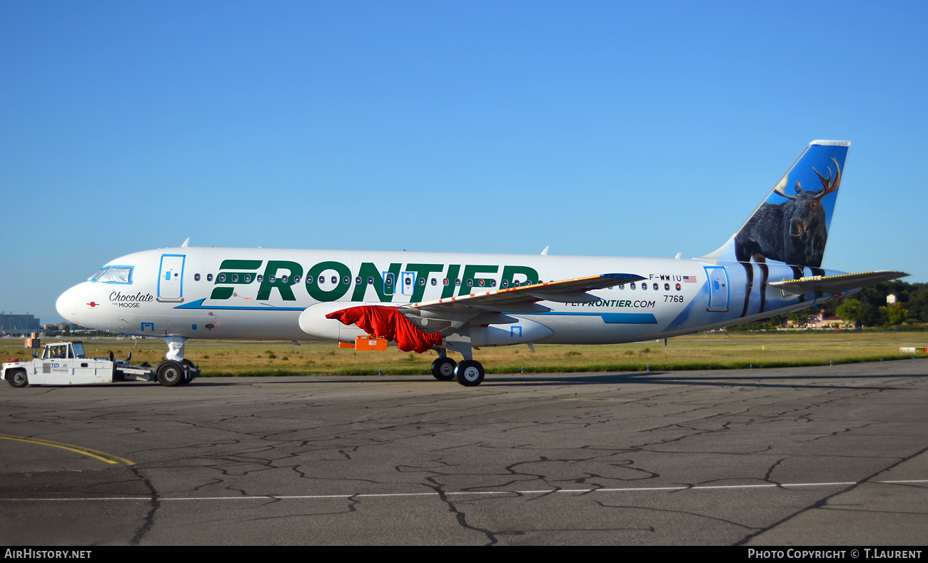Aircraft Photo of F-WWIU | Airbus A320-251N | Frontier Airlines | AirHistory.net #378285