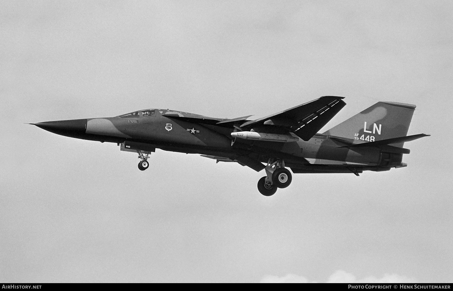 Aircraft Photo of 72-1448 / AF72-448 | General Dynamics F-111F Aardvark | USA - Air Force | AirHistory.net #378298