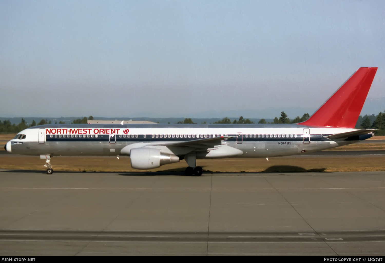 Aircraft Photo of N514US | Boeing 757-251 | Northwest Orient Airlines | AirHistory.net #378301
