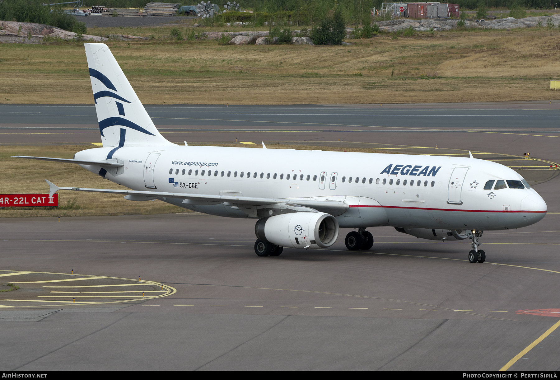 Aircraft Photo of SX-DGE | Airbus A320-232 | Aegean Airlines | AirHistory.net #378307