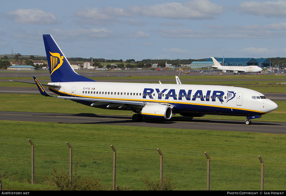 Aircraft Photo of EI-FIE | Boeing 737-8AS | Ryanair | AirHistory.net #378315
