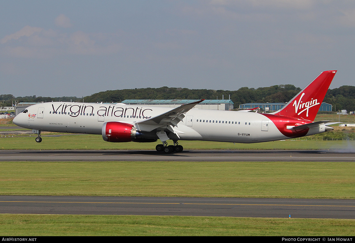 Aircraft Photo of G-VYUM | Boeing 787-9 Dreamliner | Virgin Atlantic Airways | AirHistory.net #378317
