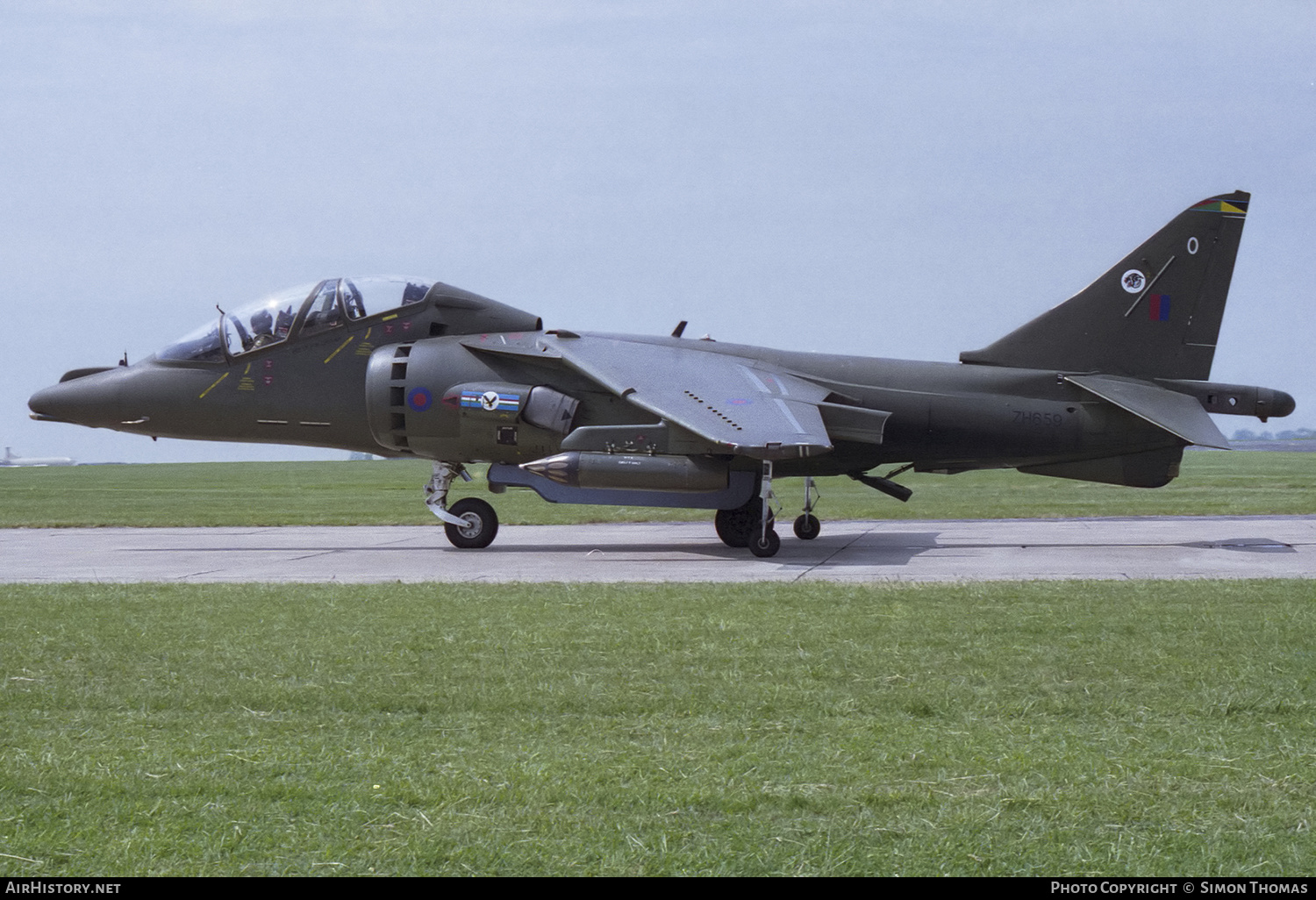 Aircraft Photo of ZH659 | British Aerospace Harrier T10 | UK - Air Force | AirHistory.net #378330