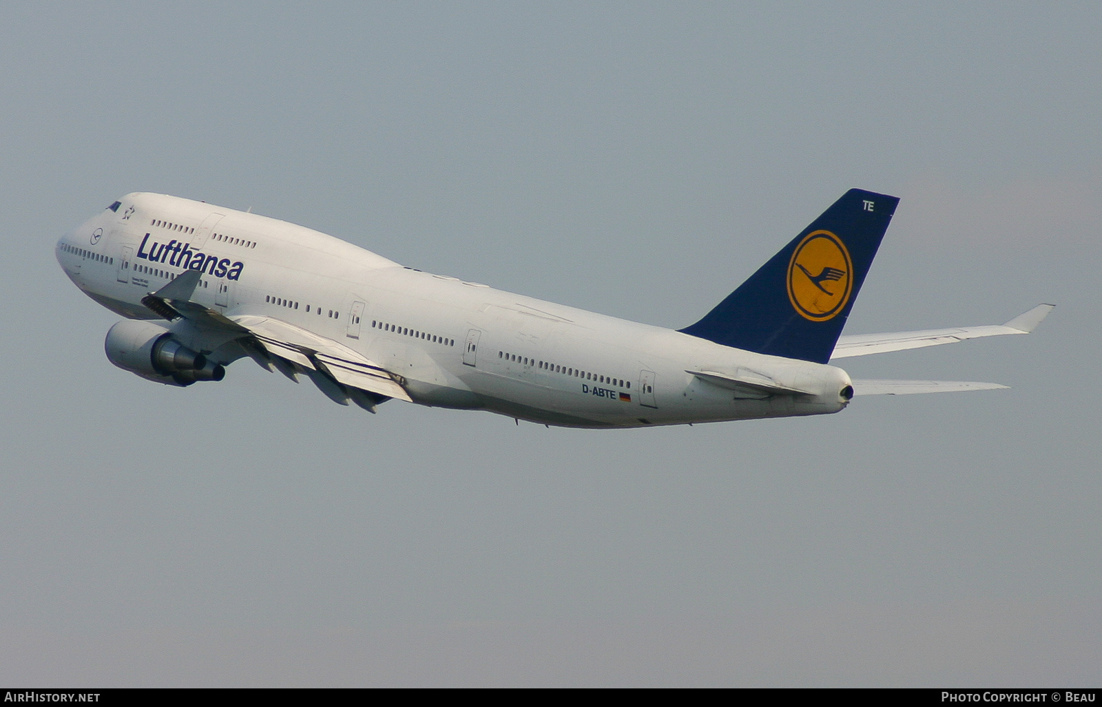 Aircraft Photo of D-ABTE | Boeing 747-430M | Lufthansa | AirHistory.net #378341
