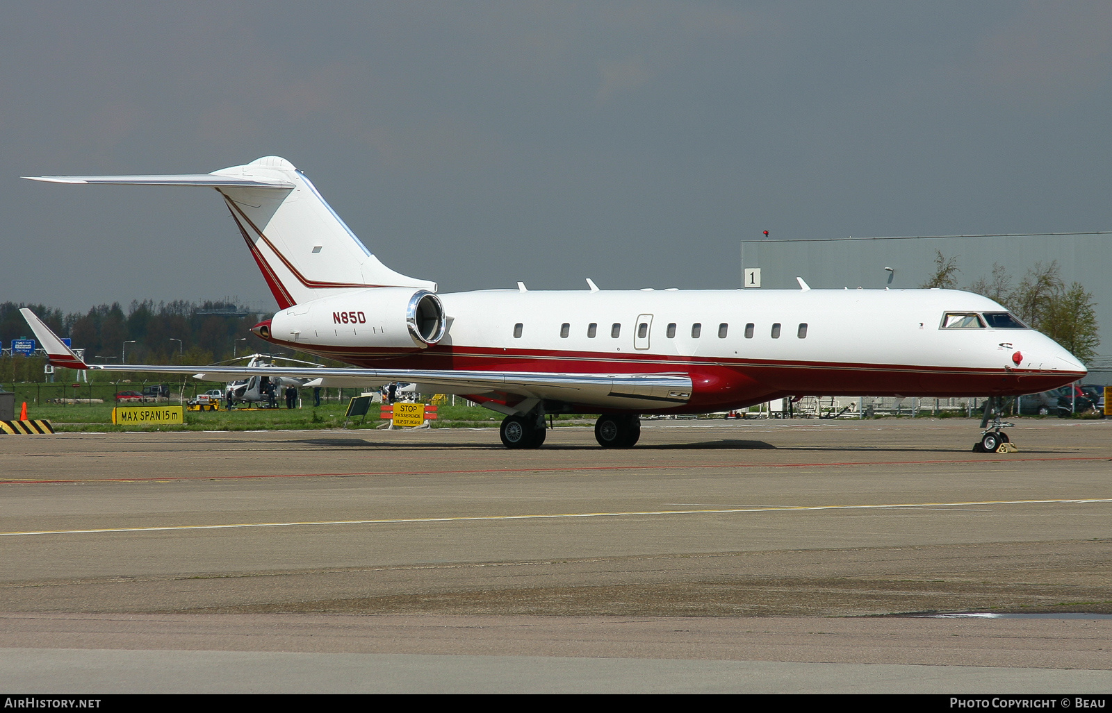Aircraft Photo of N85D | Bombardier Global Express (BD-700-1A10) | AirHistory.net #378372