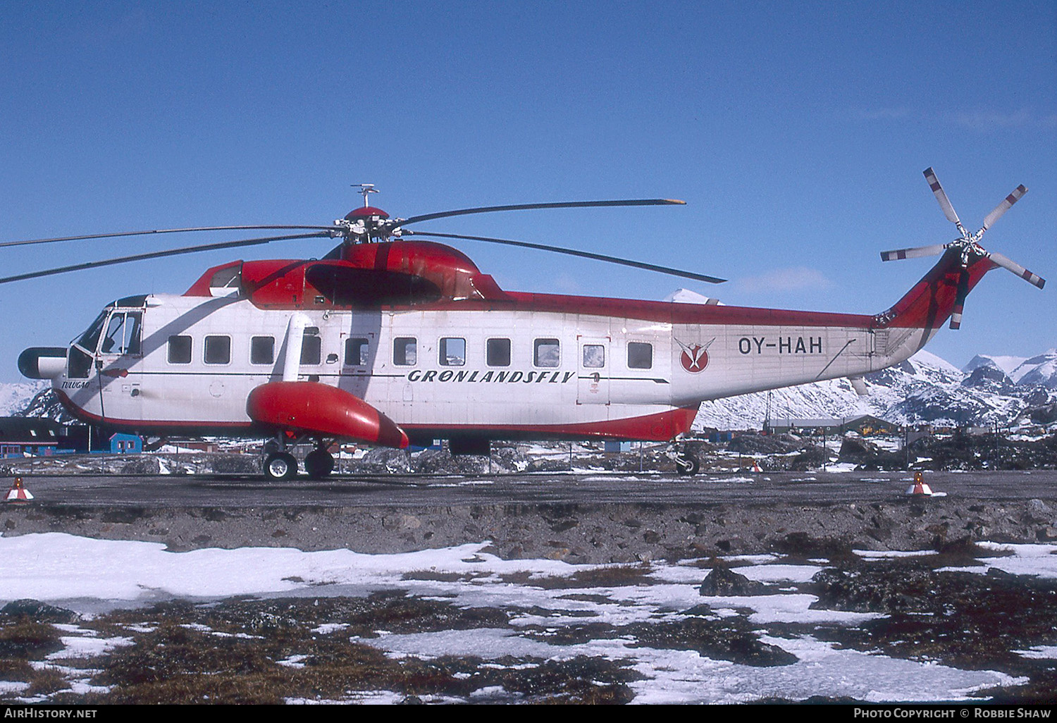 Aircraft Photo of OY-HAH | Sikorsky S-61N | Greenlandair - Grønlandsfly | AirHistory.net #378384