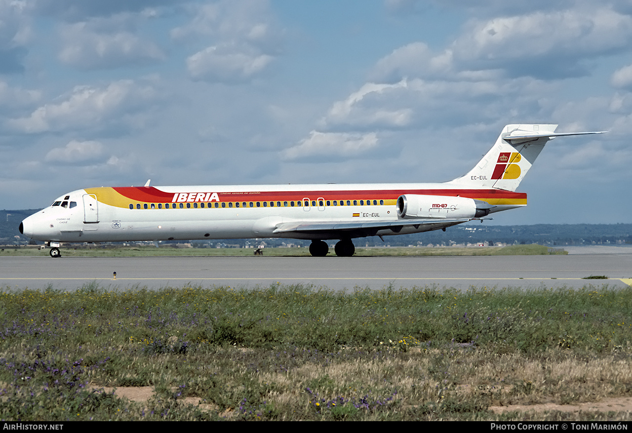 Aircraft Photo of EC-EUL | McDonnell Douglas MD-87 (DC-9-87) | Iberia | AirHistory.net #378385