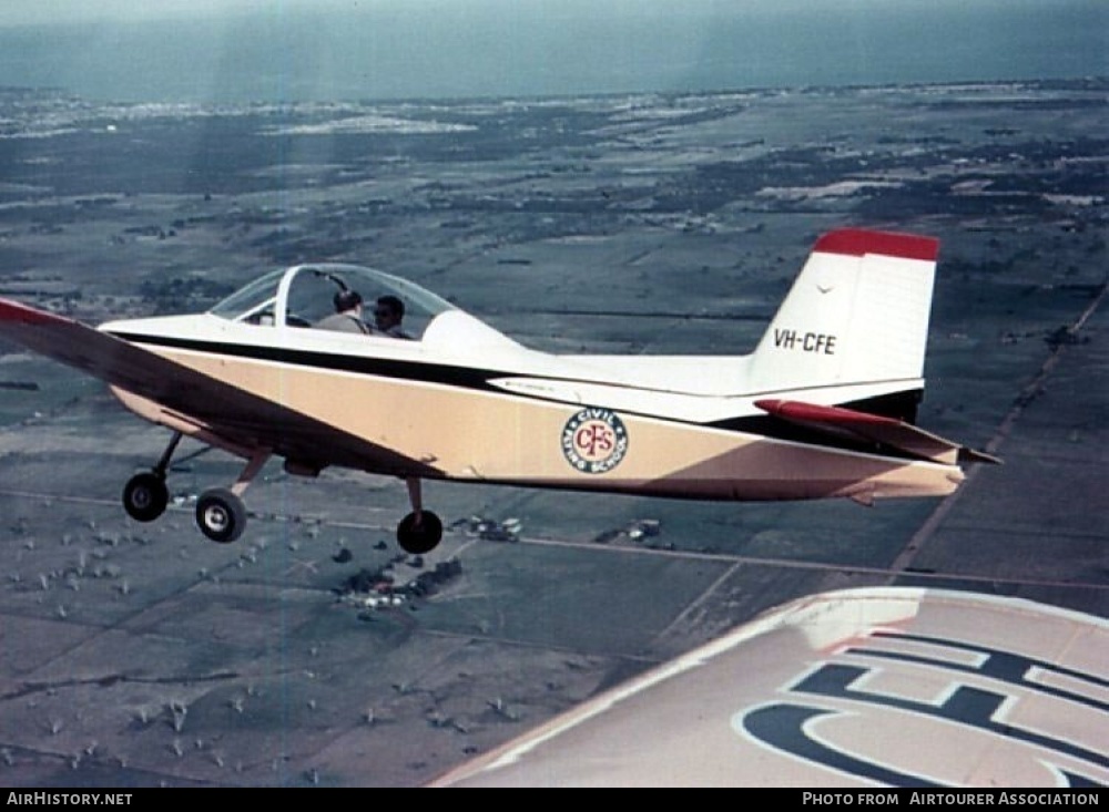 Aircraft Photo of VH-CFE | Victa Airtourer 100 | Civil Flying School | AirHistory.net #378395
