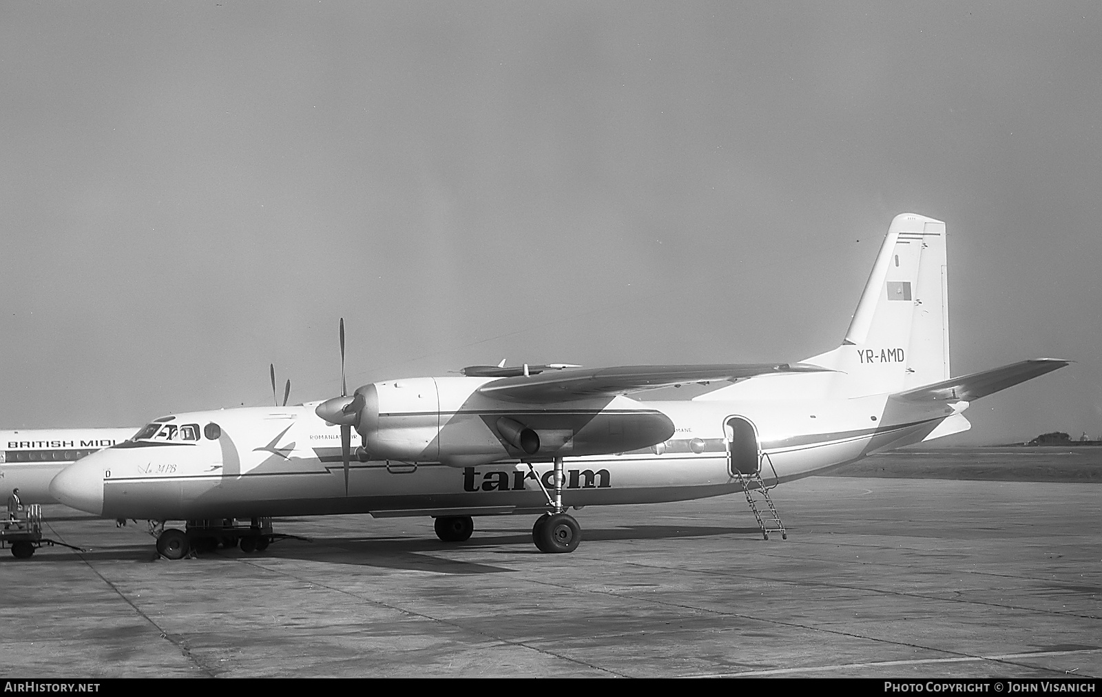 Aircraft Photo of YR-AMD | Antonov An-24RV | TAROM - Transporturile Aeriene Române | AirHistory.net #378397