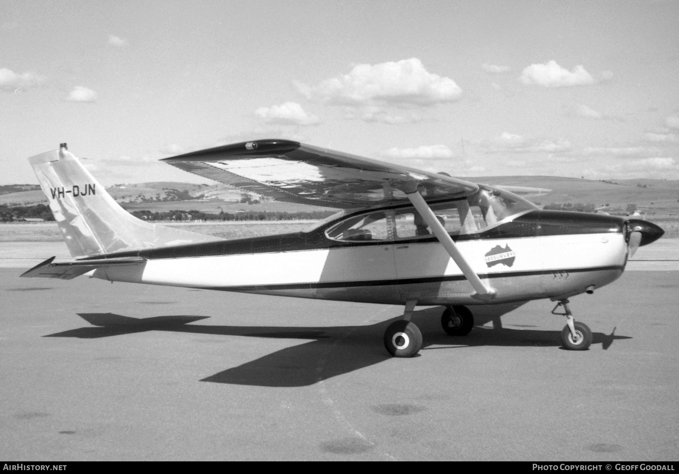 Aircraft Photo of VH-DJN | Cessna 182G Skylane | Geosurvey | AirHistory.net #378419