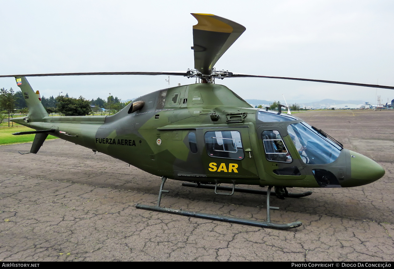 Aircraft Photo of FAE-1204 | AgustaWestland AW-119 Koala | Ecuador - Air Force | AirHistory.net #378430