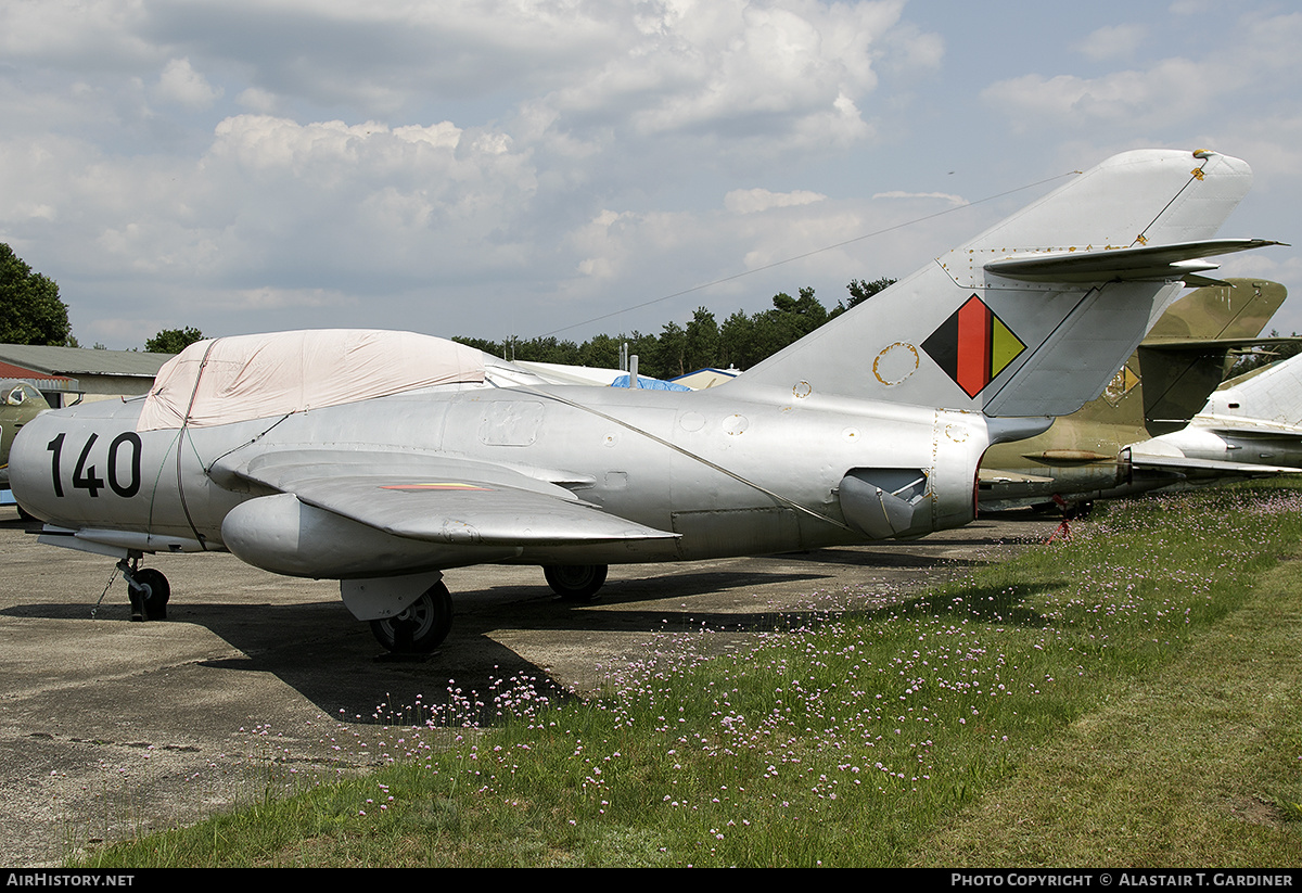 Aircraft Photo of 140 | Aero CS-102 (MiG-15UTI) | East Germany - Air Force | AirHistory.net #378445