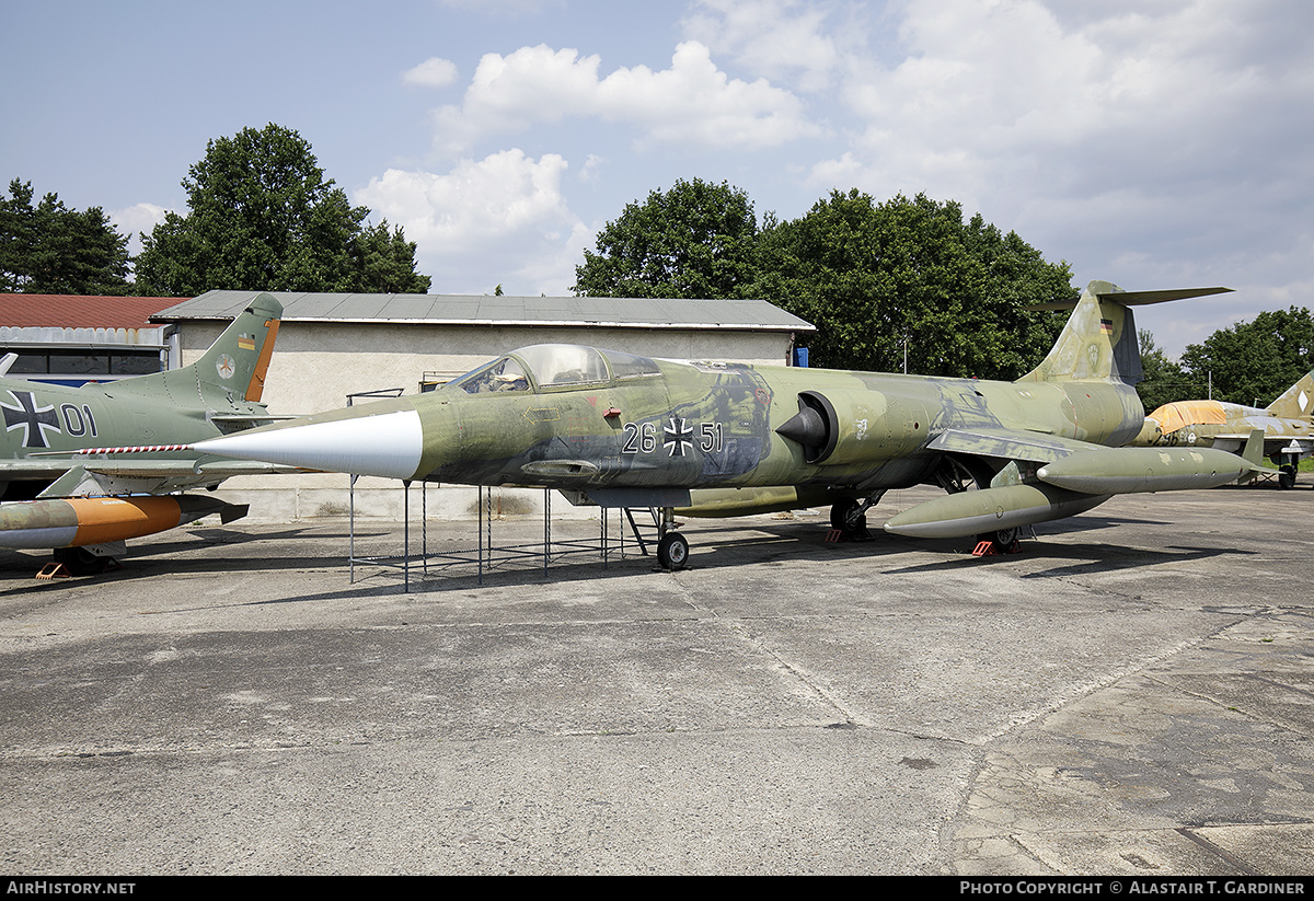 Aircraft Photo of 2651 | Lockheed F-104G Starfighter | Germany - Air Force | AirHistory.net #378450