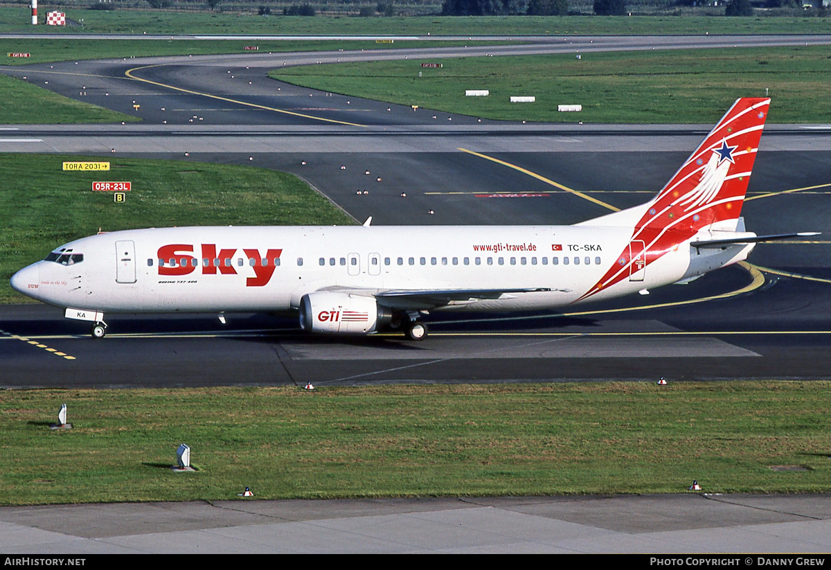 Aircraft Photo of TC-SKA | Boeing 737-4Y0 | Sky Airlines | AirHistory.net #378458