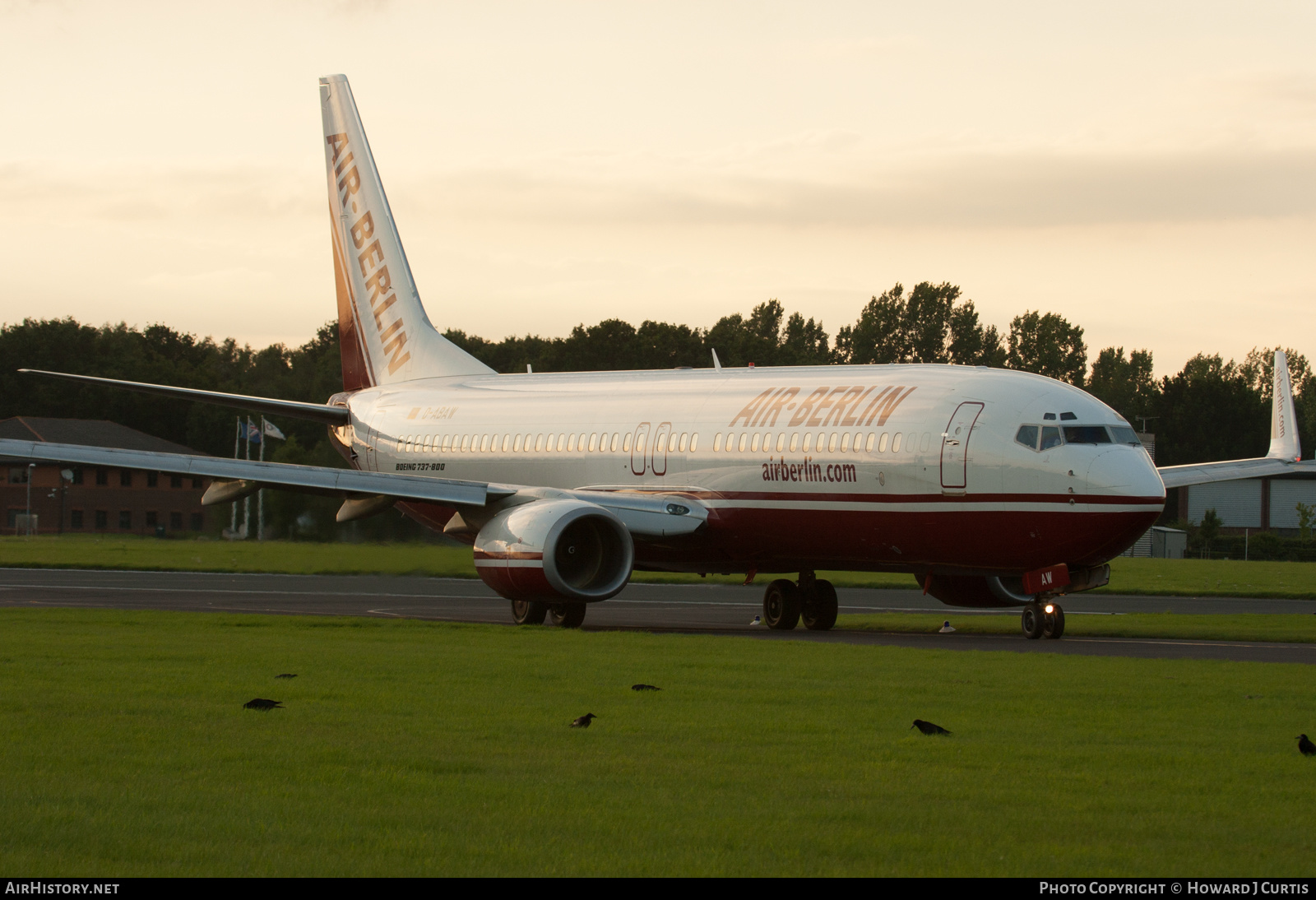 Aircraft Photo of D-ABAW | Boeing 737-86J | Air Berlin | AirHistory.net #378461