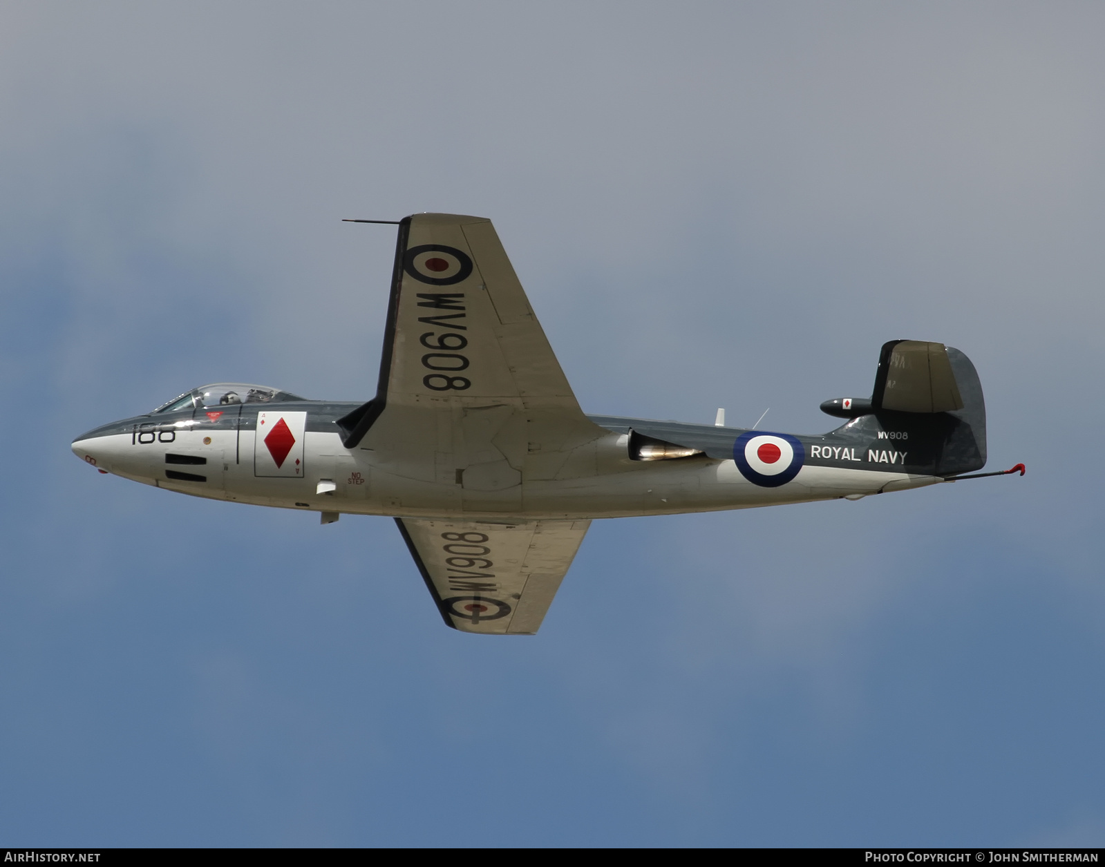 Aircraft Photo of WV908 | Hawker Sea Hawk FGA6 | UK - Navy | AirHistory.net #378462