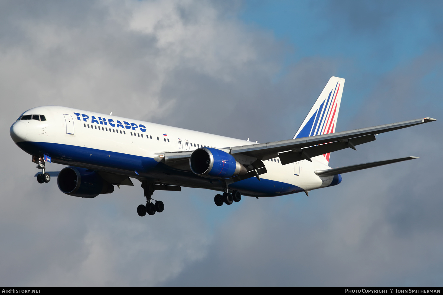Aircraft Photo of EI-UNC | Boeing 767-319/ER | Transaero Airlines | AirHistory.net #378467