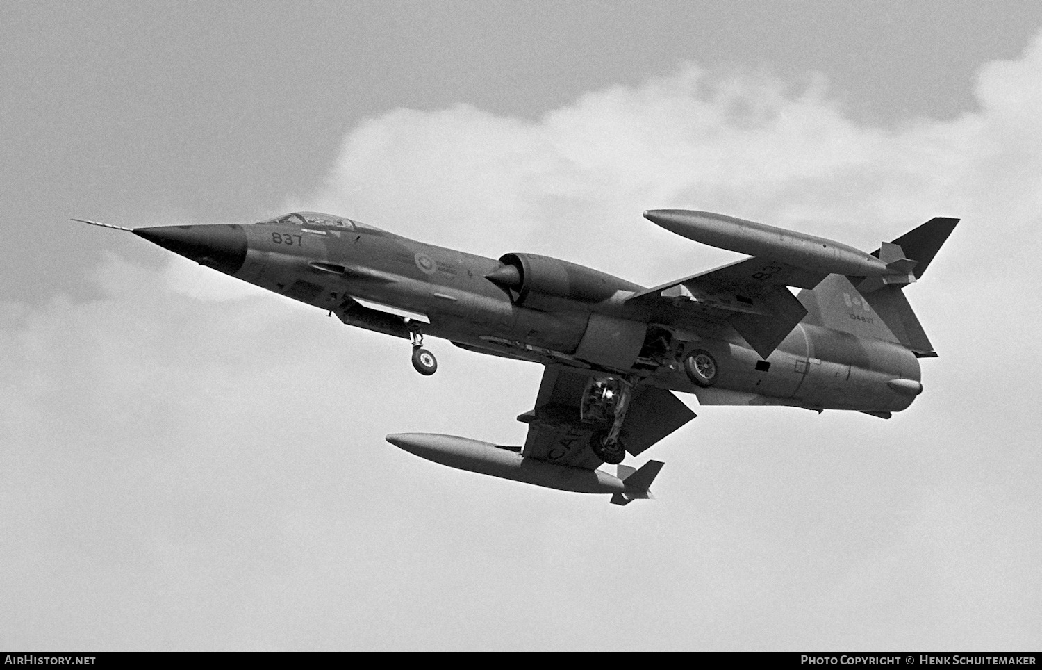 Aircraft Photo of 104837 | Lockheed CF-104 Starfighter | Canada - Air Force | AirHistory.net #378471
