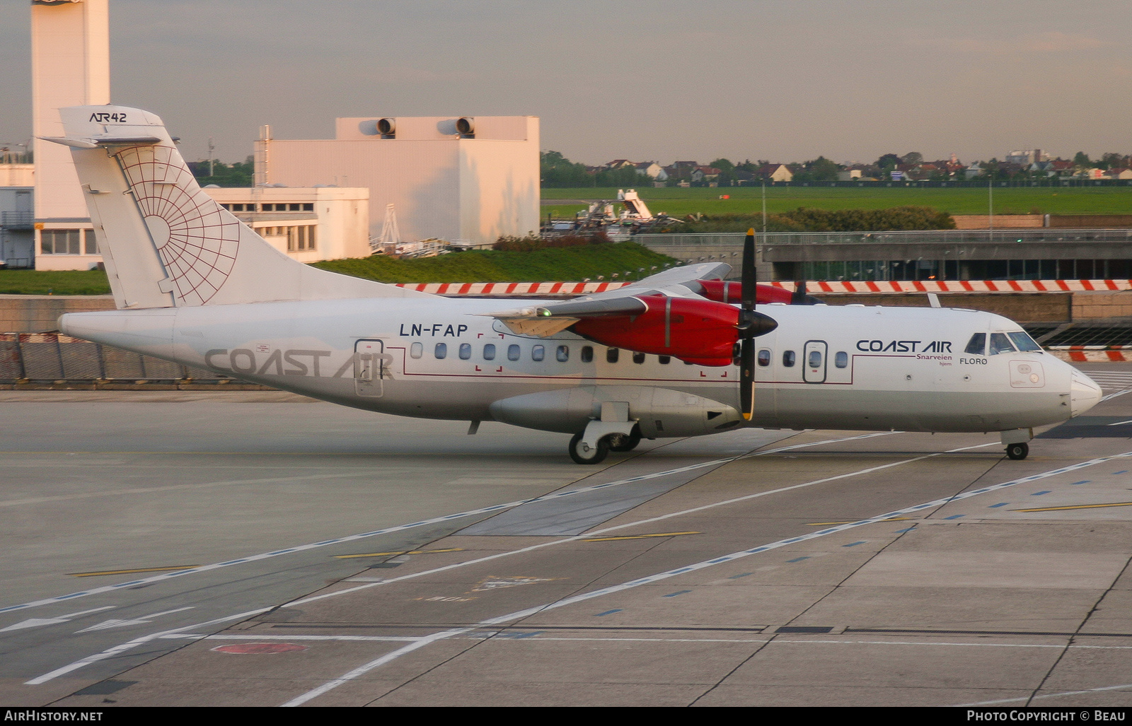 Aircraft Photo of LN-FAP | ATR ATR-42-320 | Coast Air | AirHistory.net #378478