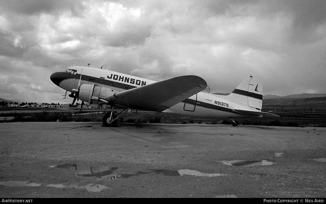 Aircraft Photo of N91379 | Douglas C-47A Skytrain | Johnson Flying Service | AirHistory.net #378485