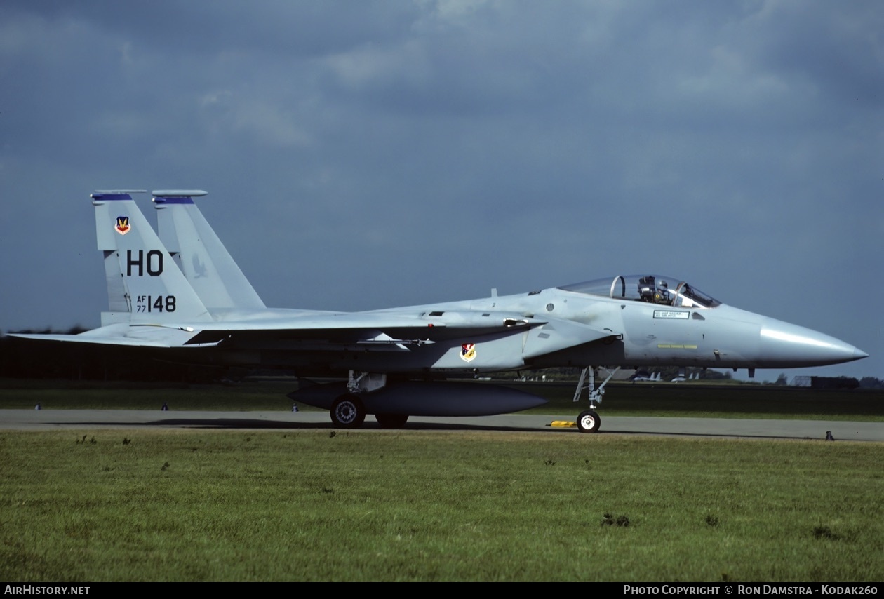 Aircraft Photo of 77-0148 | McDonnell Douglas F-15A Eagle | USA - Air Force | AirHistory.net #378486