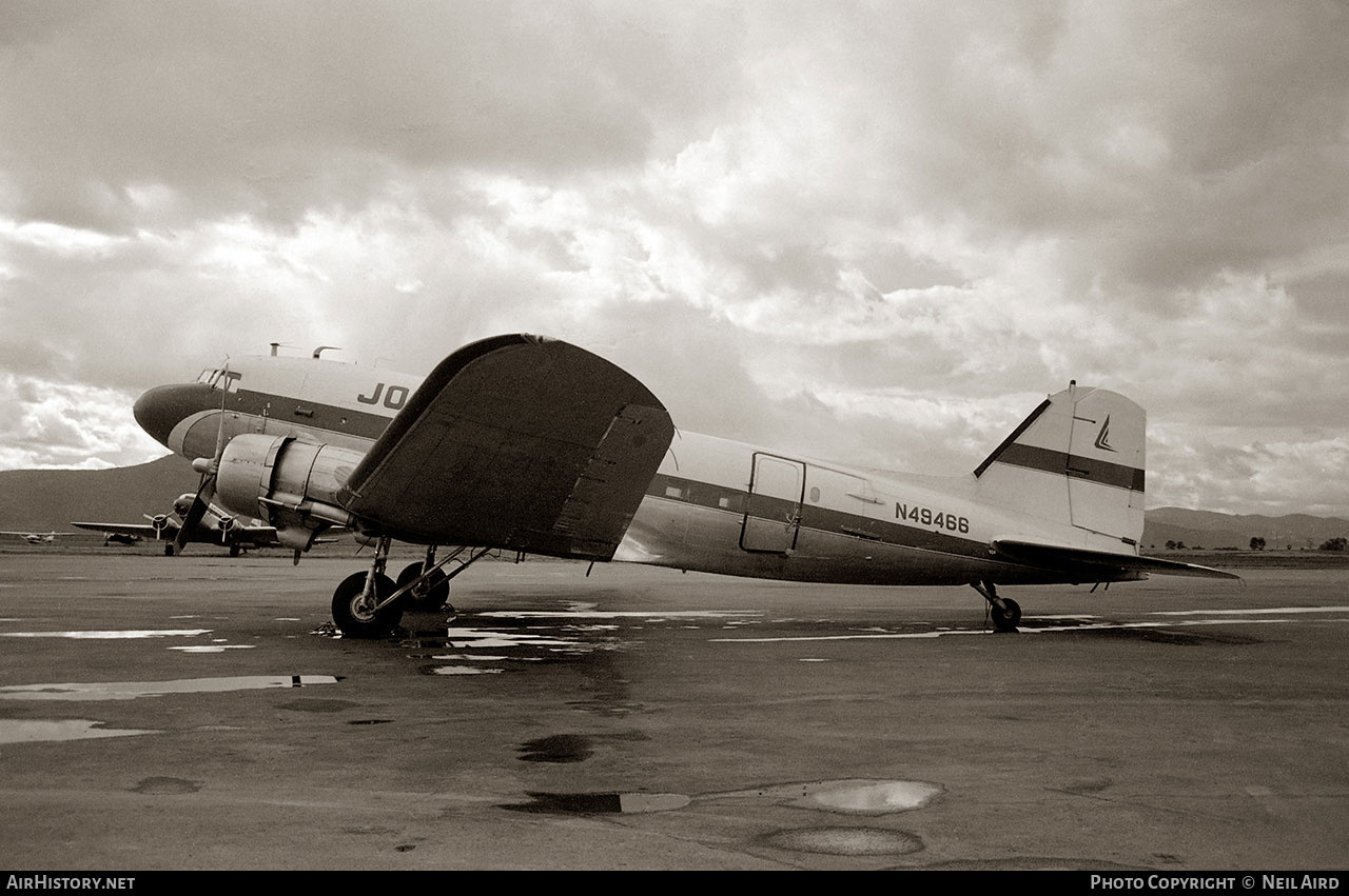 Aircraft Photo of N49466 | Douglas DC-3(C) | Johnson Flying Service | AirHistory.net #378511