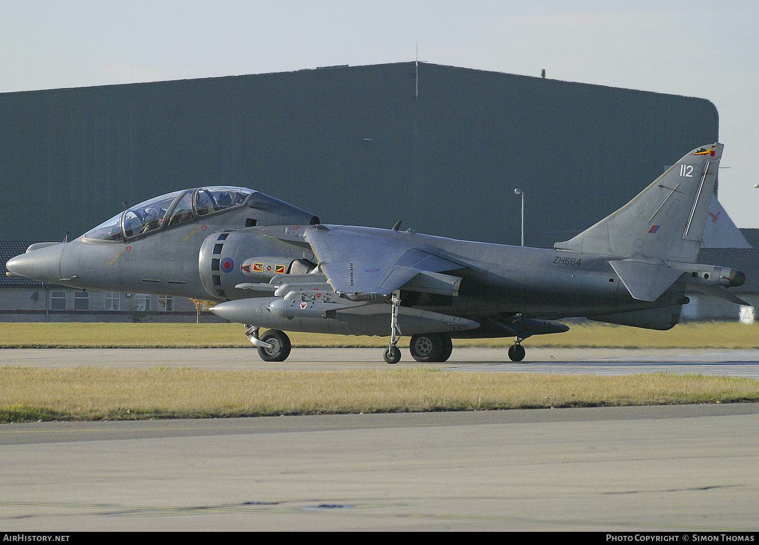 Aircraft Photo of ZH664 | British Aerospace Harrier T10 | UK - Air Force | AirHistory.net #378521