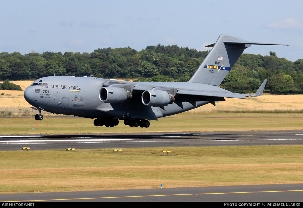 Aircraft Photo of 07-7171 / 77171 | Boeing C-17A Globemaster III | USA - Air Force | AirHistory.net #378531
