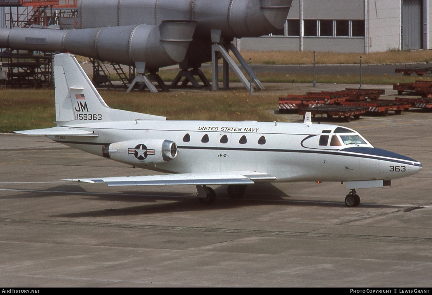 Aircraft Photo of 159363 | North American Rockwell CT-39G | USA - Navy | AirHistory.net #378539