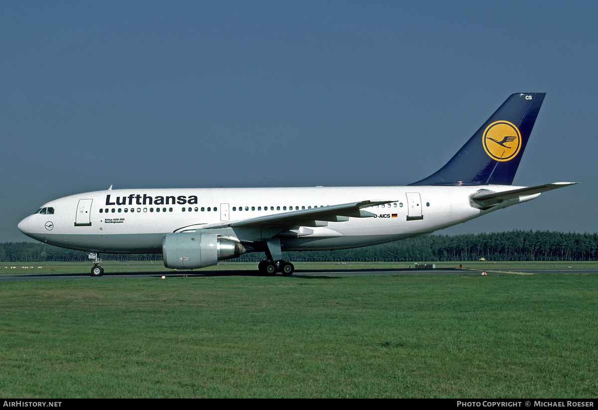 Aircraft Photo of D-AICS | Airbus A310-203 | Lufthansa | AirHistory.net #378544