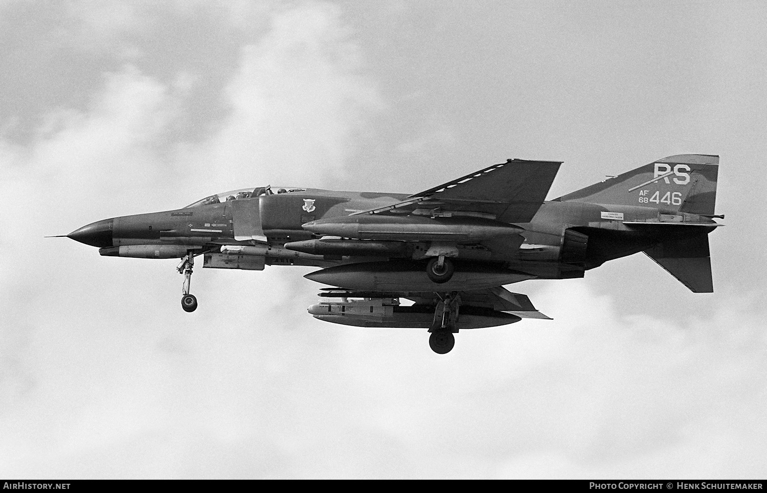 Aircraft Photo of 68-0446 / AF68-446 | McDonnell Douglas F-4E Phantom II | USA - Air Force | AirHistory.net #378546