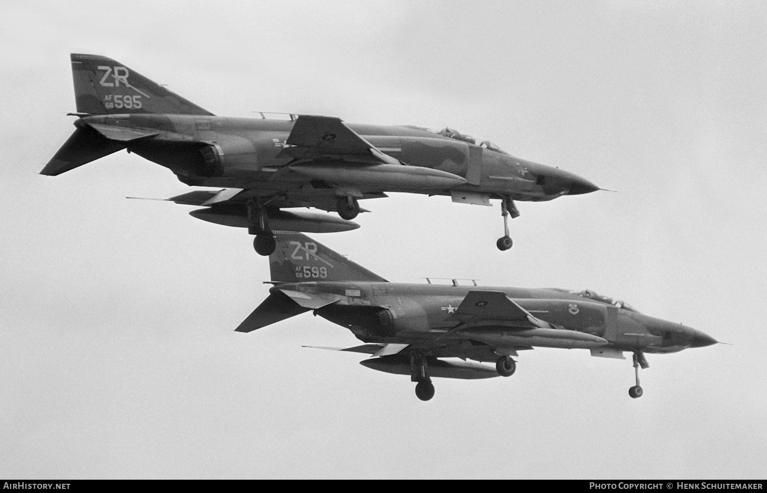 Aircraft Photo of 68-0599 / AF68-599 | McDonnell Douglas RF-4C Phantom II | USA - Air Force | AirHistory.net #378547